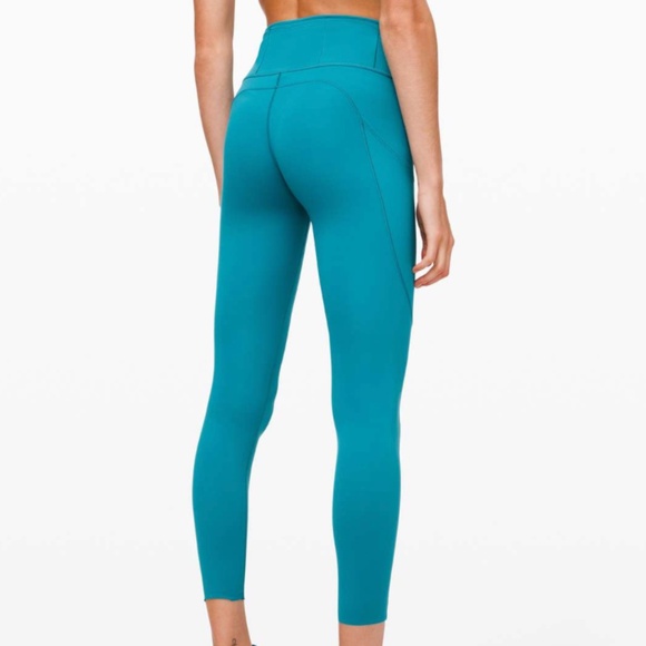 Lululemon Fast and Free Tight II 25" *Non-Reflective Nulux in Ice Cave size 6 - Picture 5 of 9
